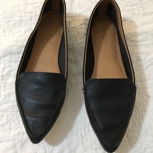 JCrew black flats